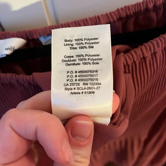 WILFRED OFF THE SHOULDER BALLOON SLEEVE PLEATED TOP - Picture 2 of 4